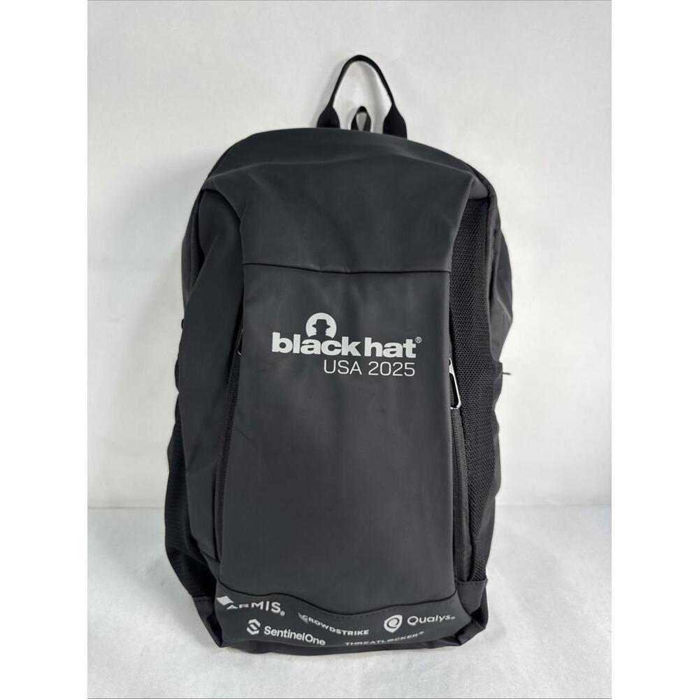Black Hat USA Las Vegas 2025 Conference Crowdstrike Cybersecurity Backpack Bag - Picture 8 of 9